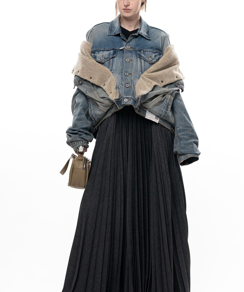 Shifted Layer Denim Jacket 8