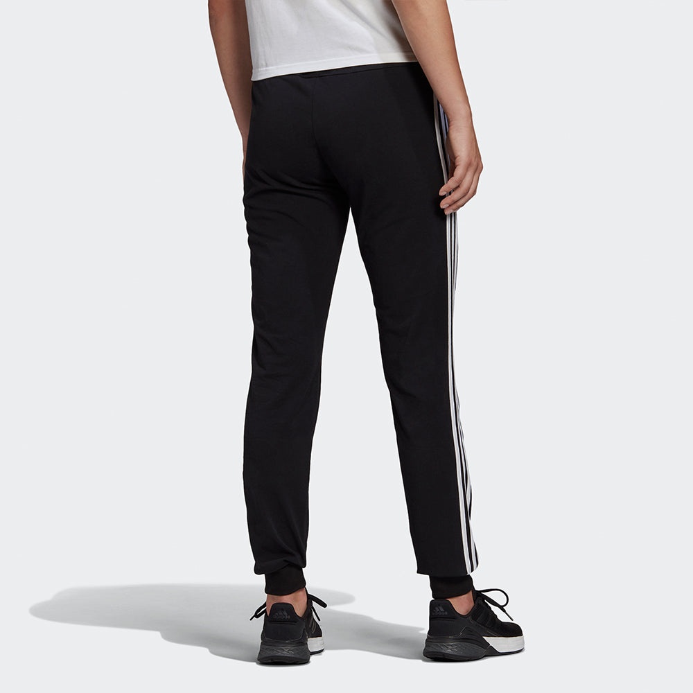 (WMNS) adidas Training Essentials 3-Stripes Pants Asia Sizing 'Black' GM5542 - 3