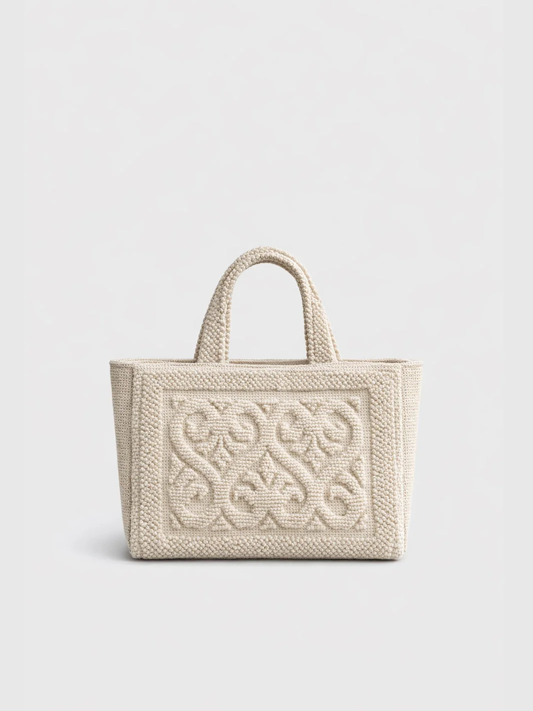 Costantine Linen Cotton Mini Tote Bag - 1