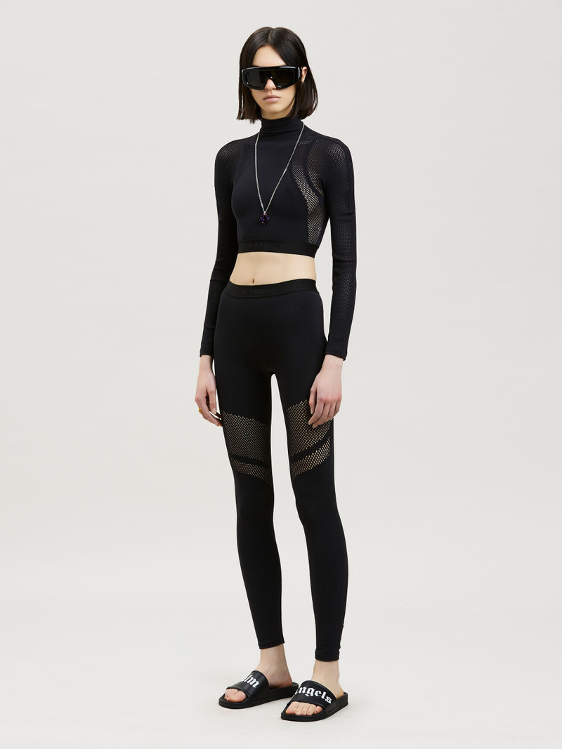 Palm Angels SEAMLESS MOCKNECK TOP outlook
