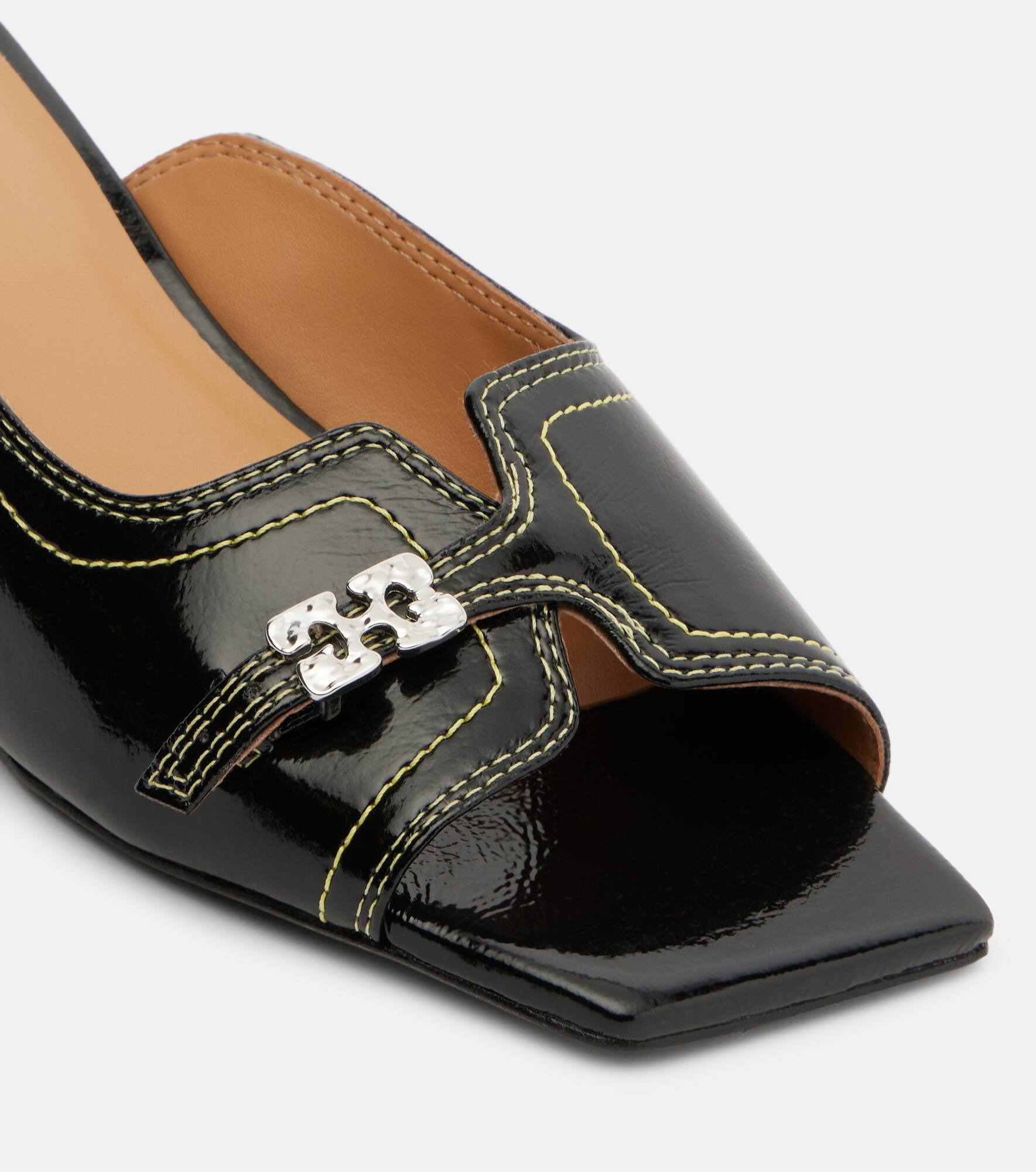 Butterfly wedge mules - 5