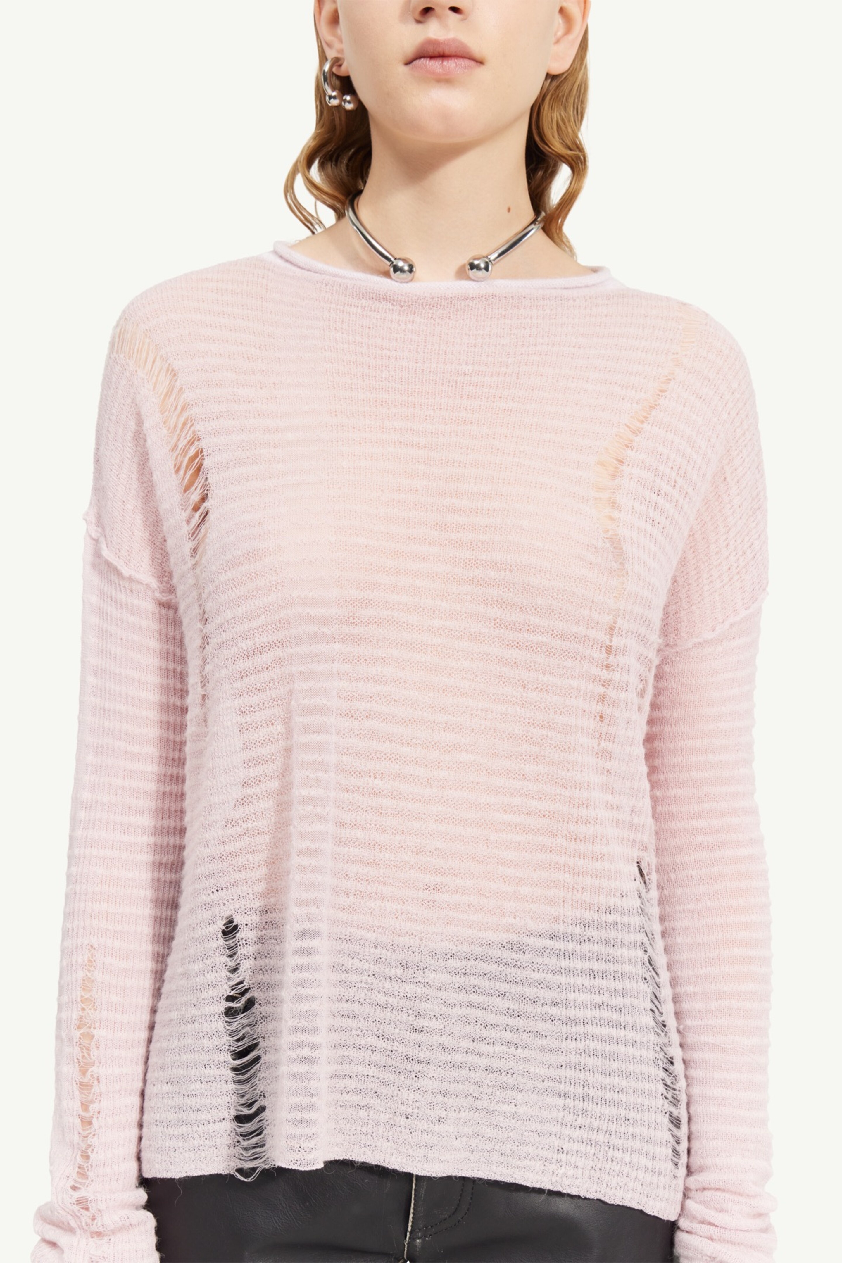 Distressed sweater - 6