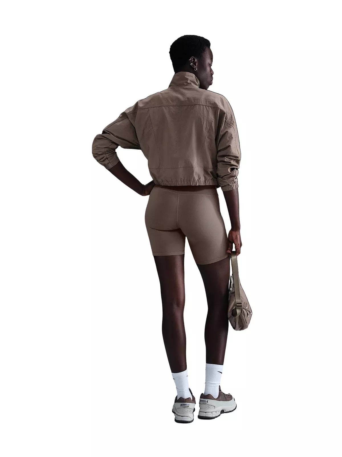Women's Sportswear Everything Wovens Oversized Repel UV Protection Jacket - brown - 2