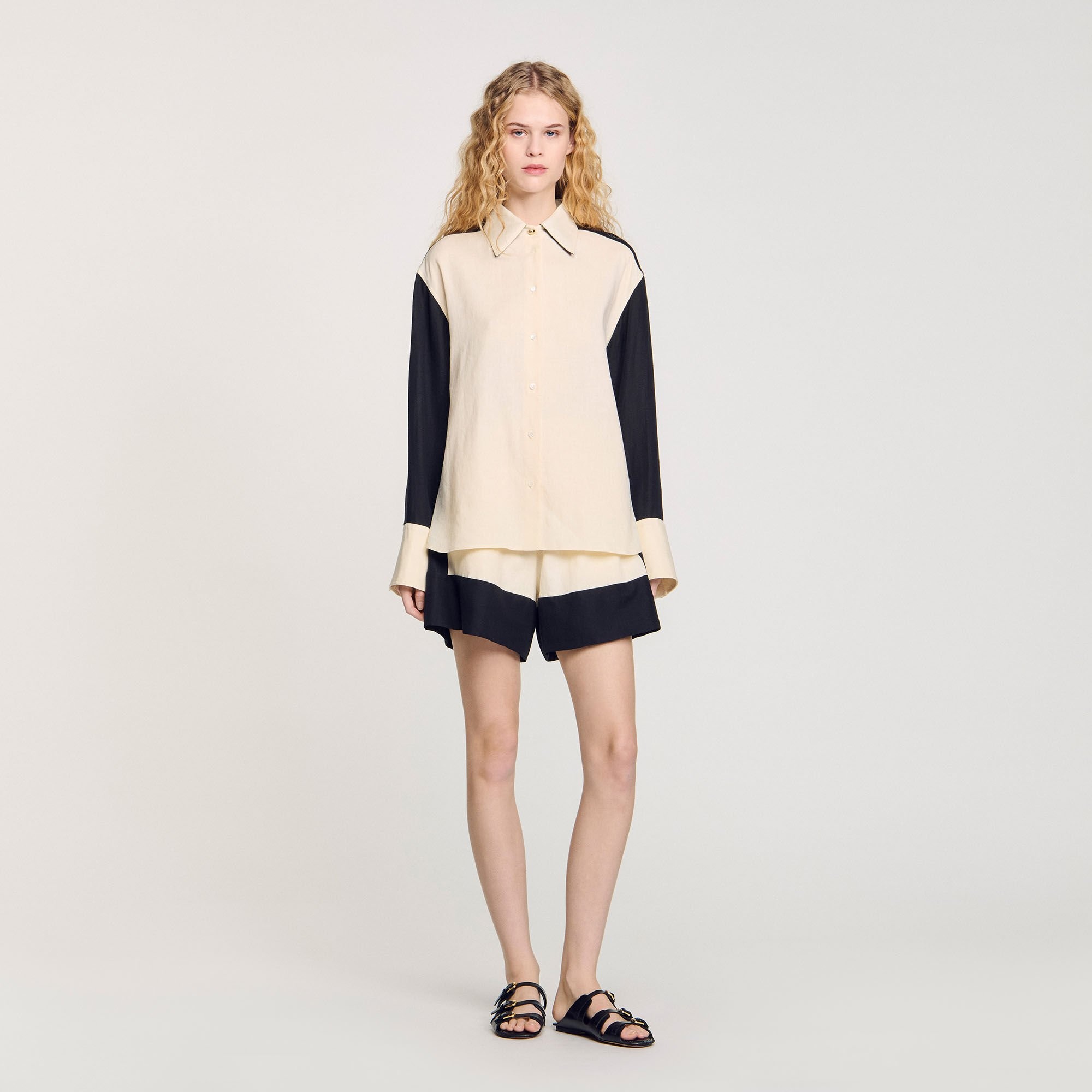 TWO-TONE SHIRT - 2