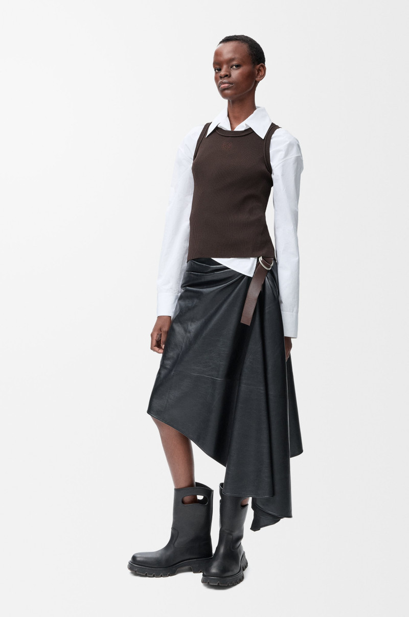 Loewe Anagram tank top in stretch viscose outlook