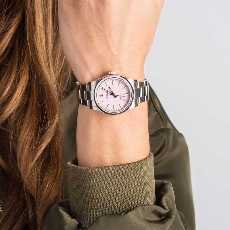 Rolex Oyster Perpetual 31 ref 277200 Candy Pink Dial - 5