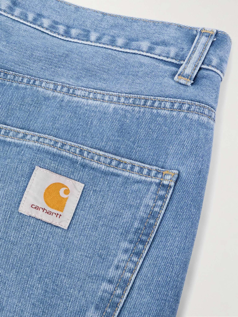 Newel Tapered Logo-Appliquéd Jeans 5
