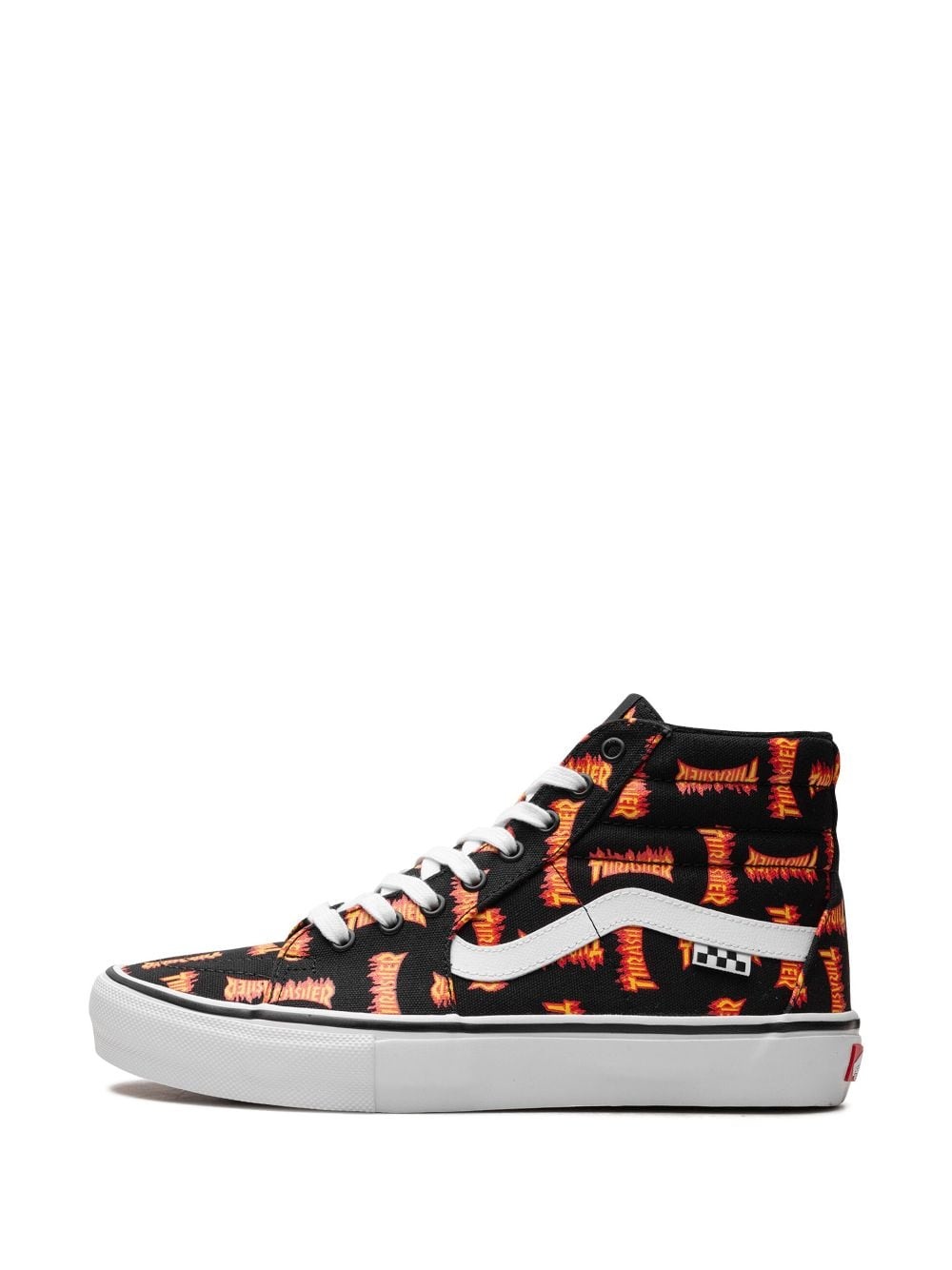 x Thrasher Sk8-Hi "Allover Thrasher Logo" sneakers - 5