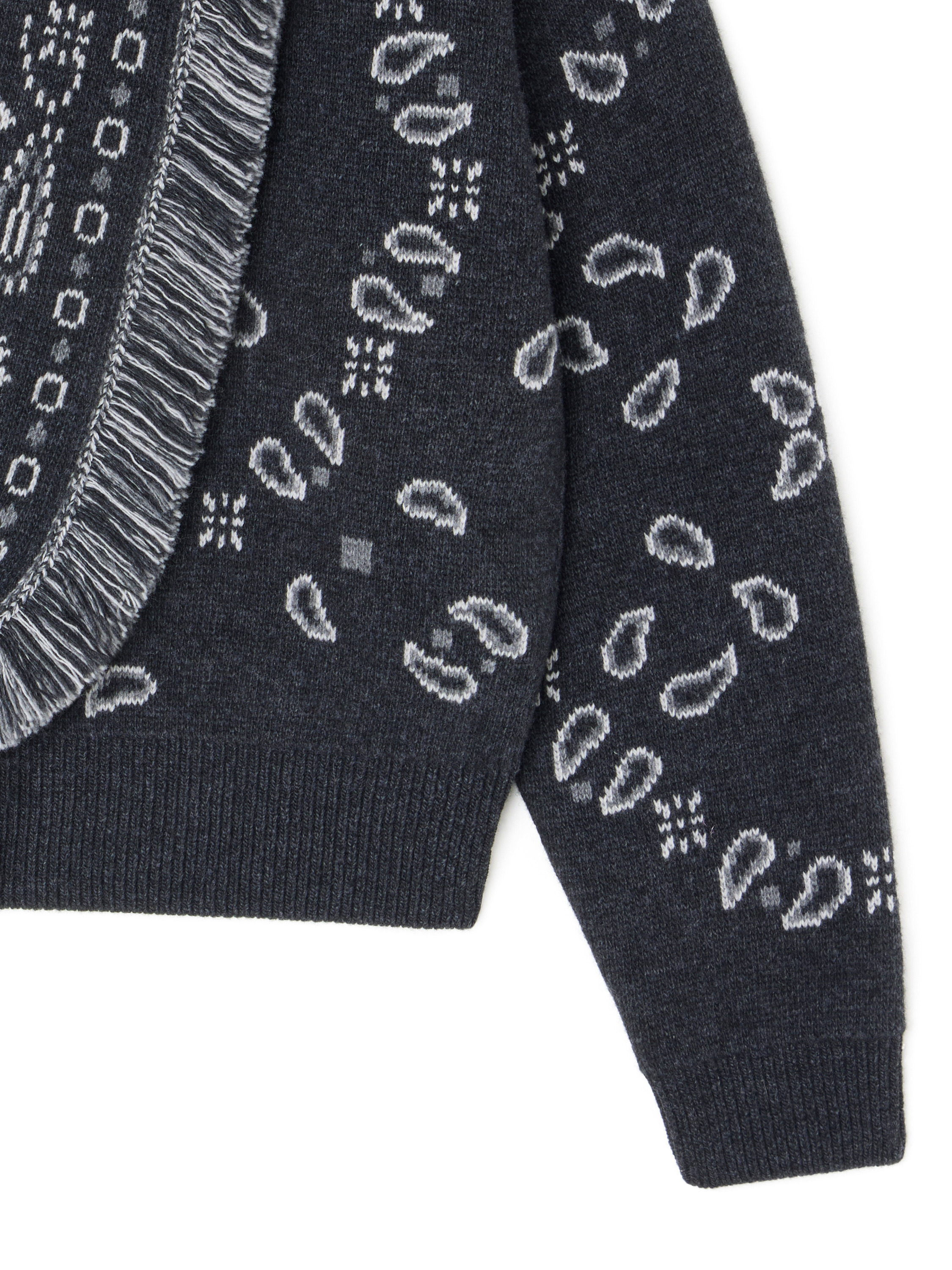 Bandana Jacquard Cardi-Bomber - 7