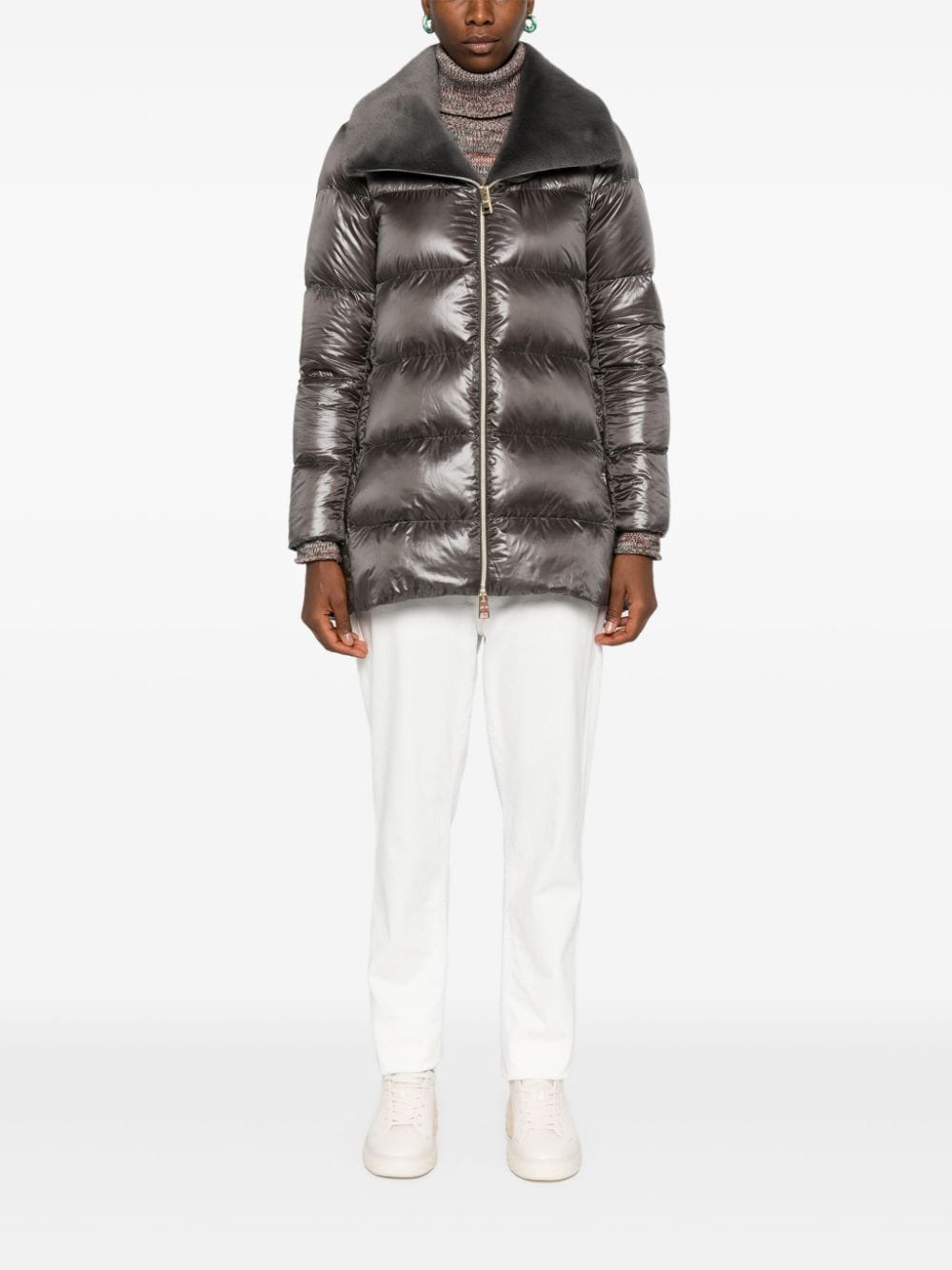 quilted puffer jacket - 2