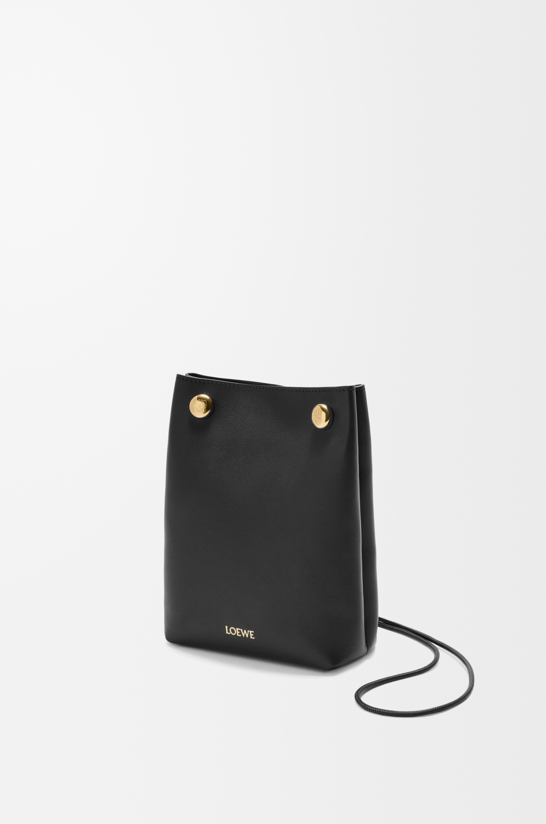 Pebble pouch in smooth calfskin - 3