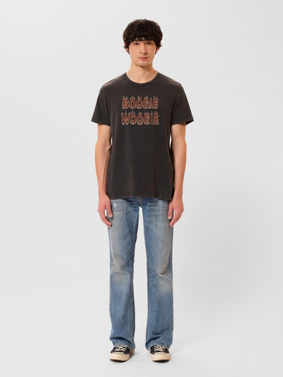 Nudie Jeans Roy Boogie T-Shirt Antracite outlook