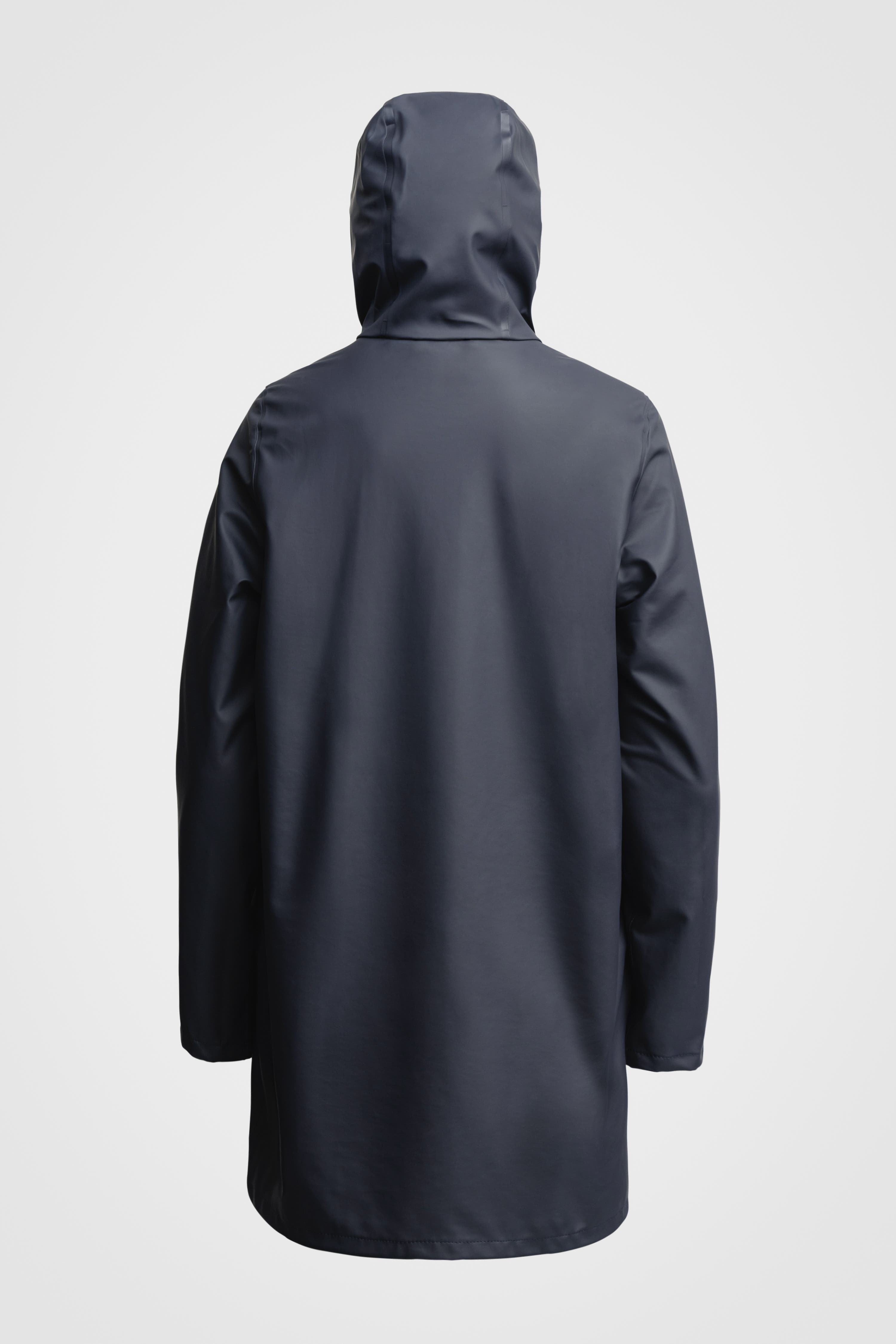 Stutterheim Stockholm Lightweight Raincoat in Navy at Nordstrom - 4