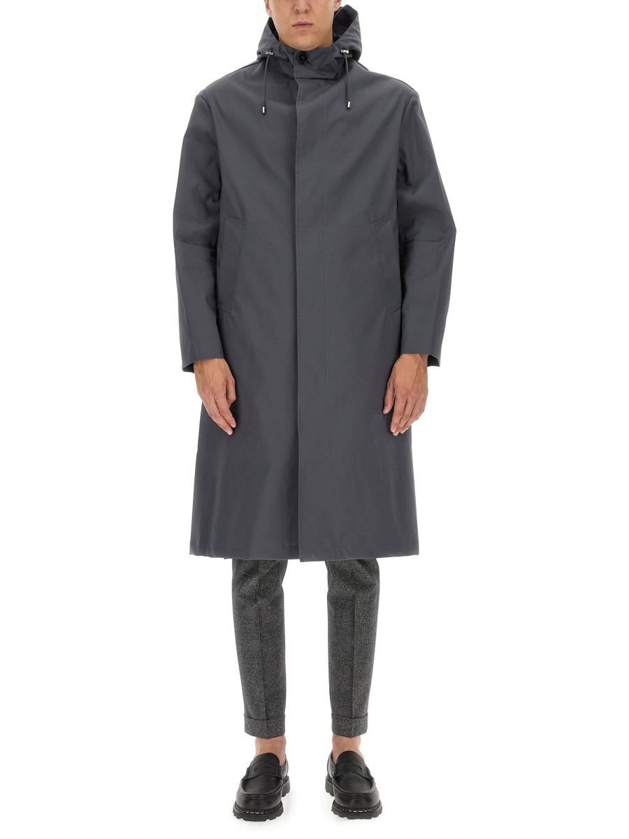 Mackintosh MACKINTOSH WOLFSON COAT | baltini | REVERSIBLE