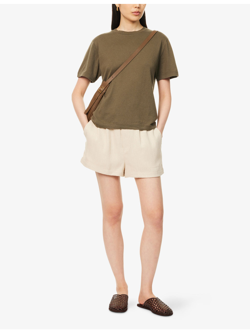 Cuba Round-Neck Cotton and Cashmere-Blend Knitted T-Shirt - 2