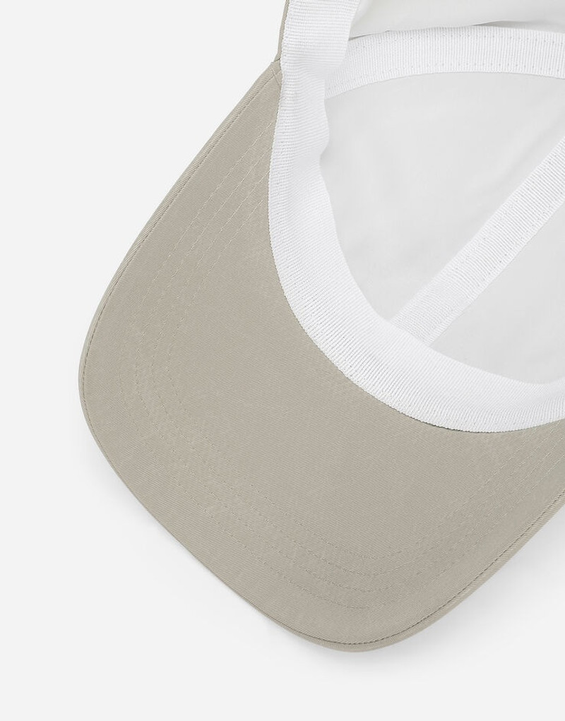 Cotton gabardine baseball cap 3