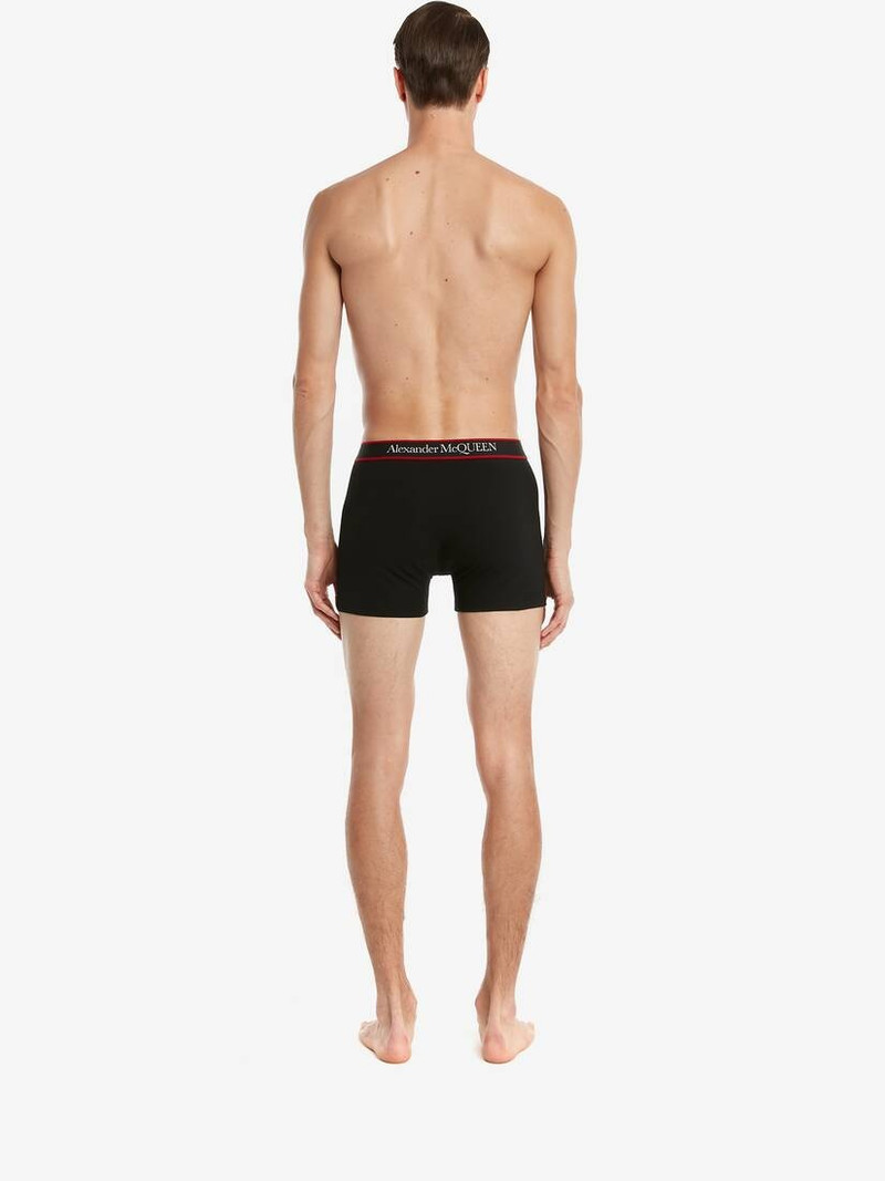 Selvedge Boxers in Black 4