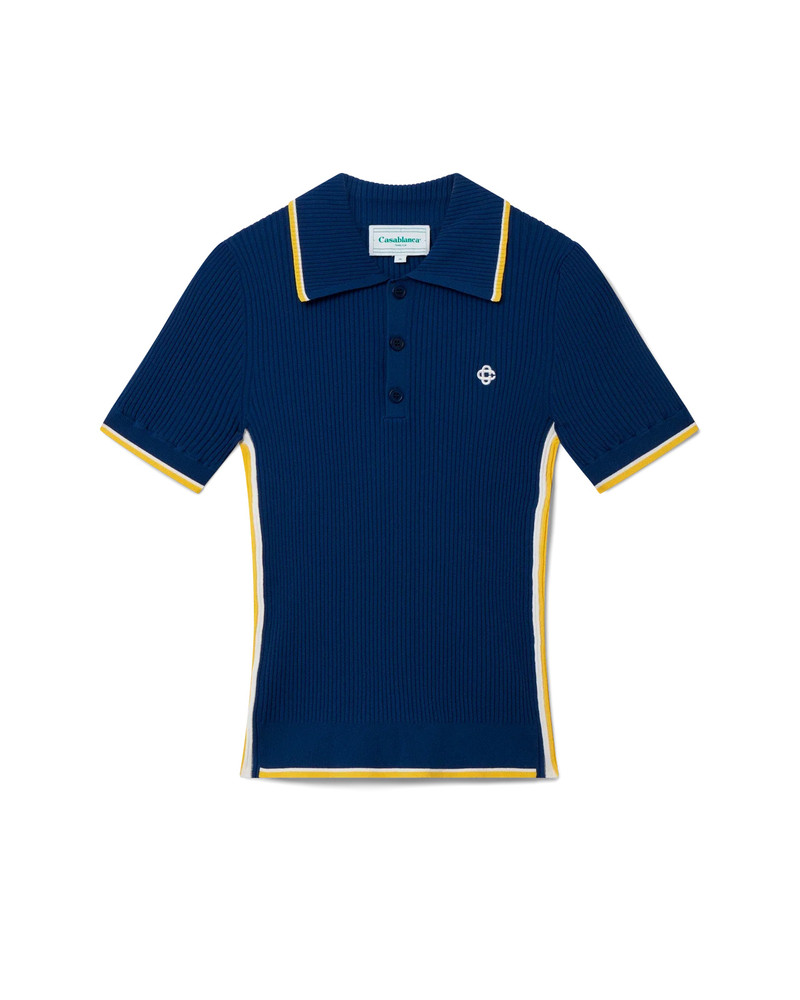 Rib Polo Shirt 1
