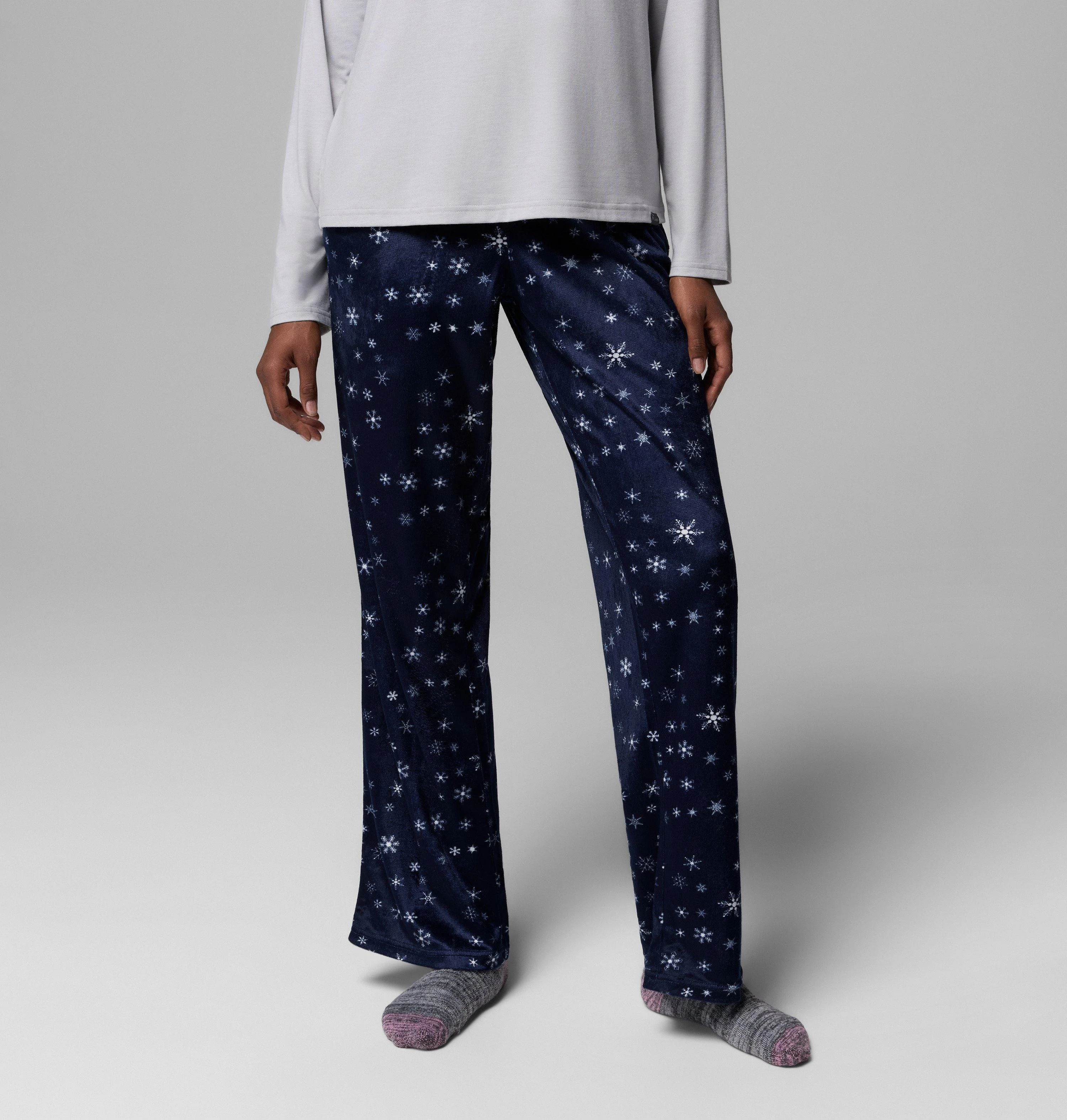 Women's Minky Fleece Pajama Pants - 1
