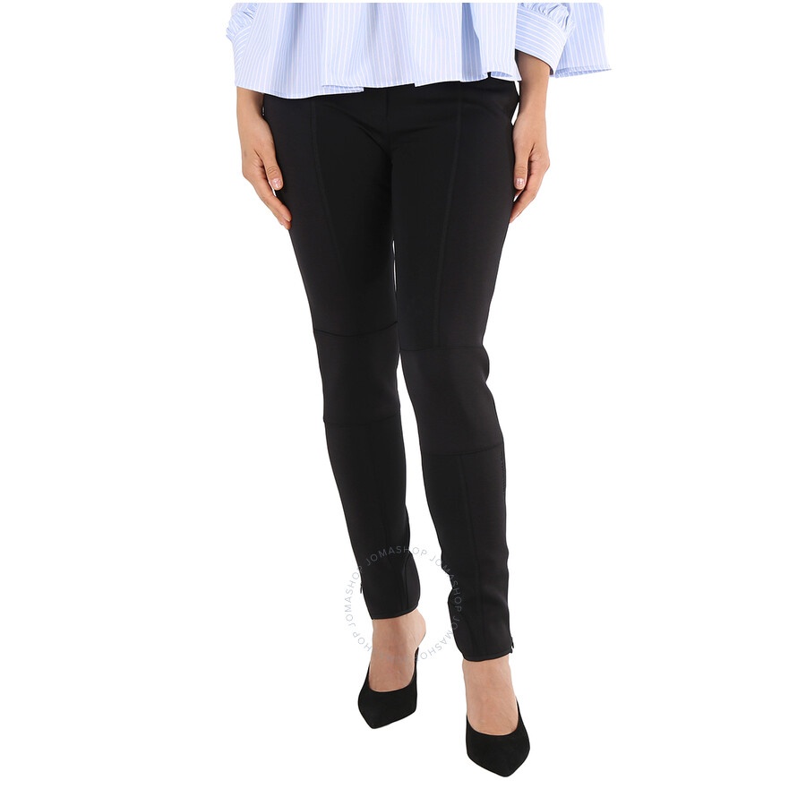 Burberry Ladies Black Stretch Crepe Jersey Neoprene Jodhpurs - 3