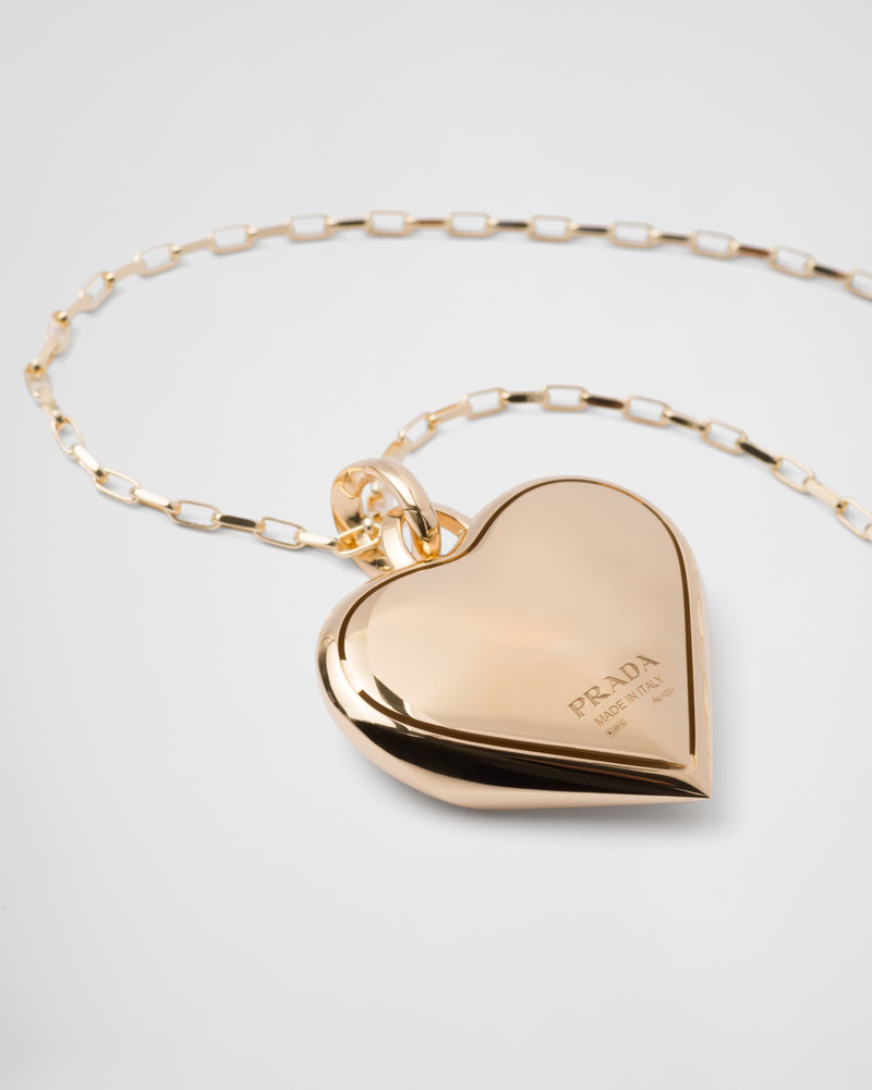 Eternal Gold medium pendant necklace in yellow gold 3
