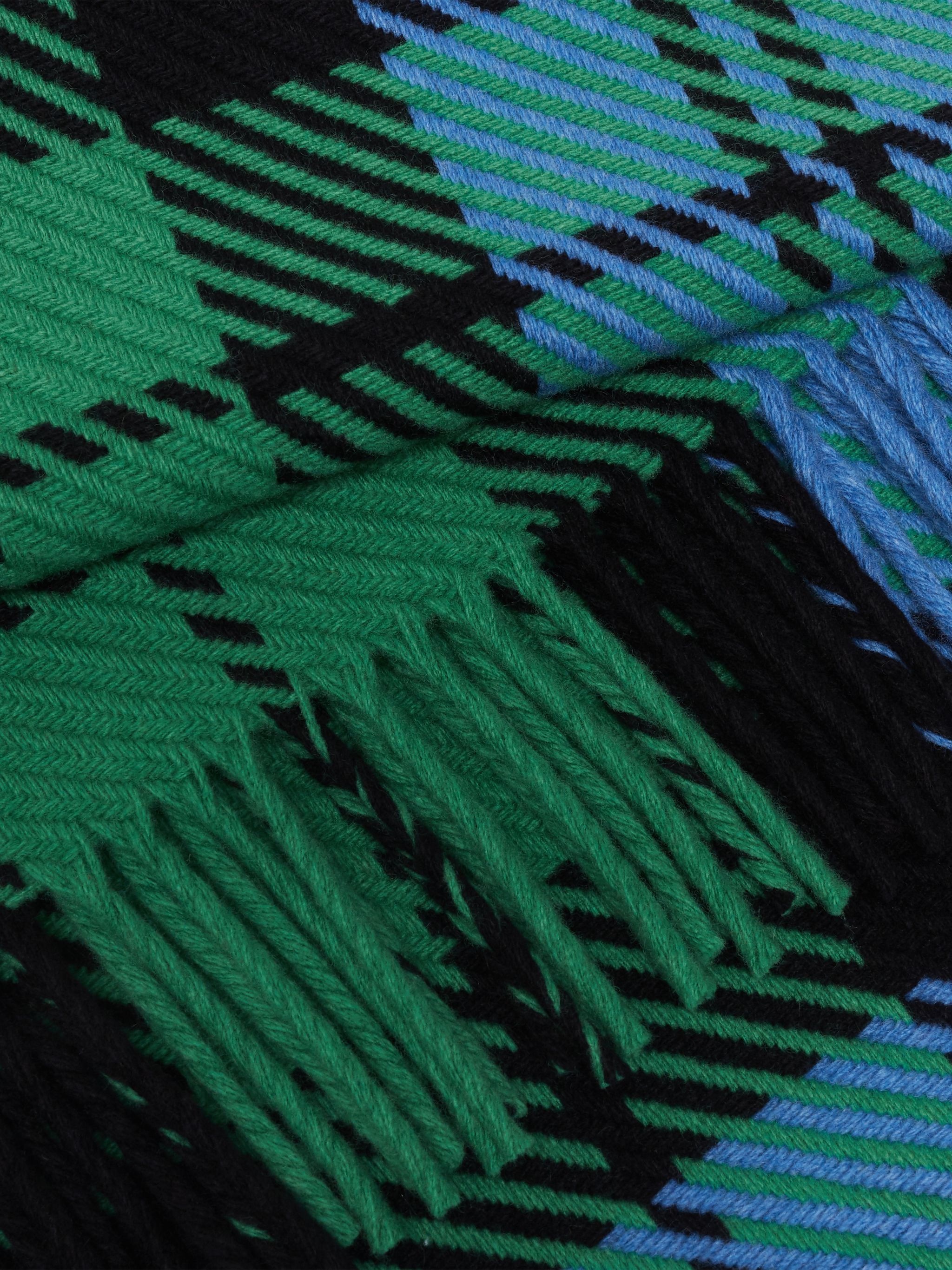 BLACK WATCH MERINO WOOL & CASHMERE SCARF | ACC-022 - 2