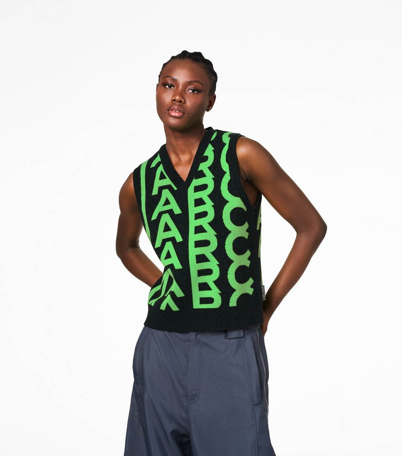Marc Jacobs THE MONOGRAM KNIT VEST outlook