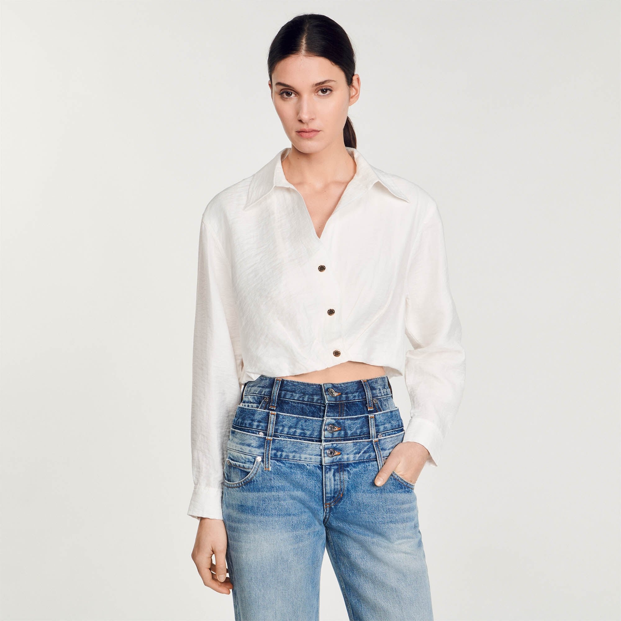 CROPPED SHIRT - 5