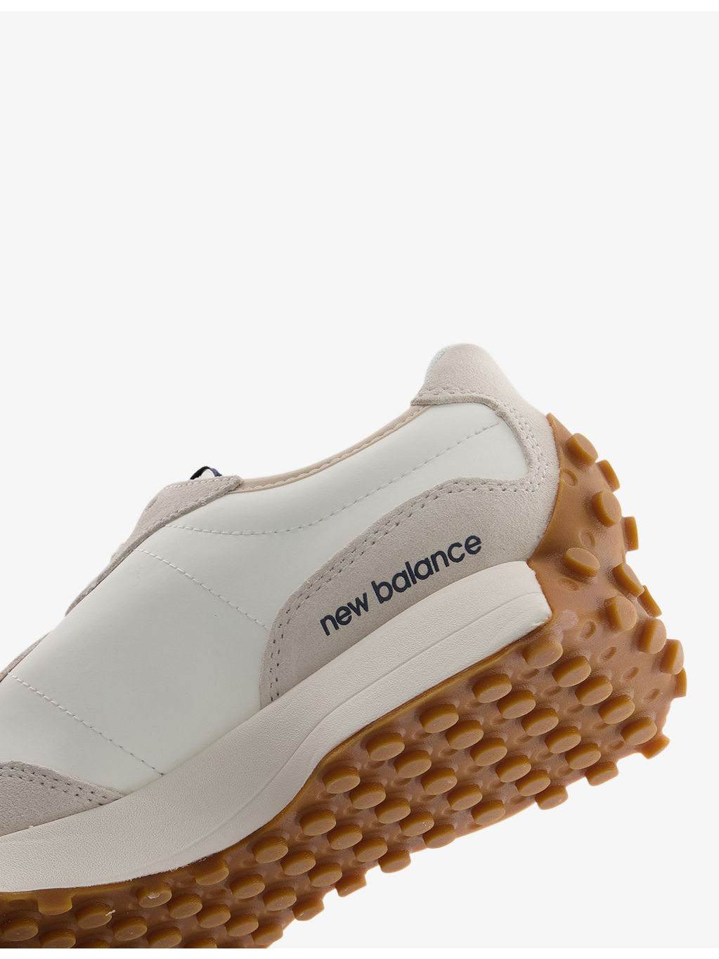 New Balance x Casablanca 327 perforated leather and suede trainers - 4