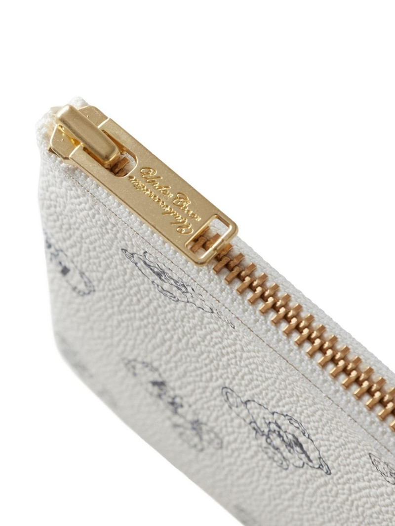 teddy-print zip-around purse 4