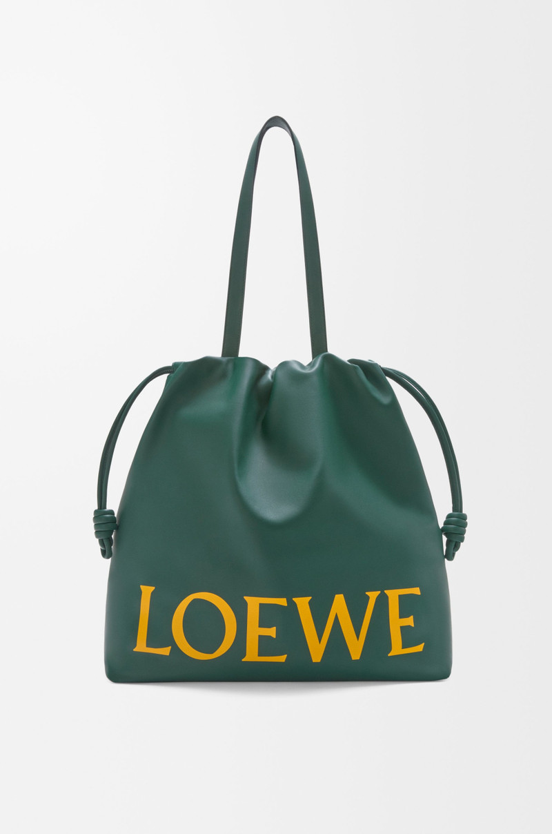 Flamenco logo tote in nappa calfskin 1
