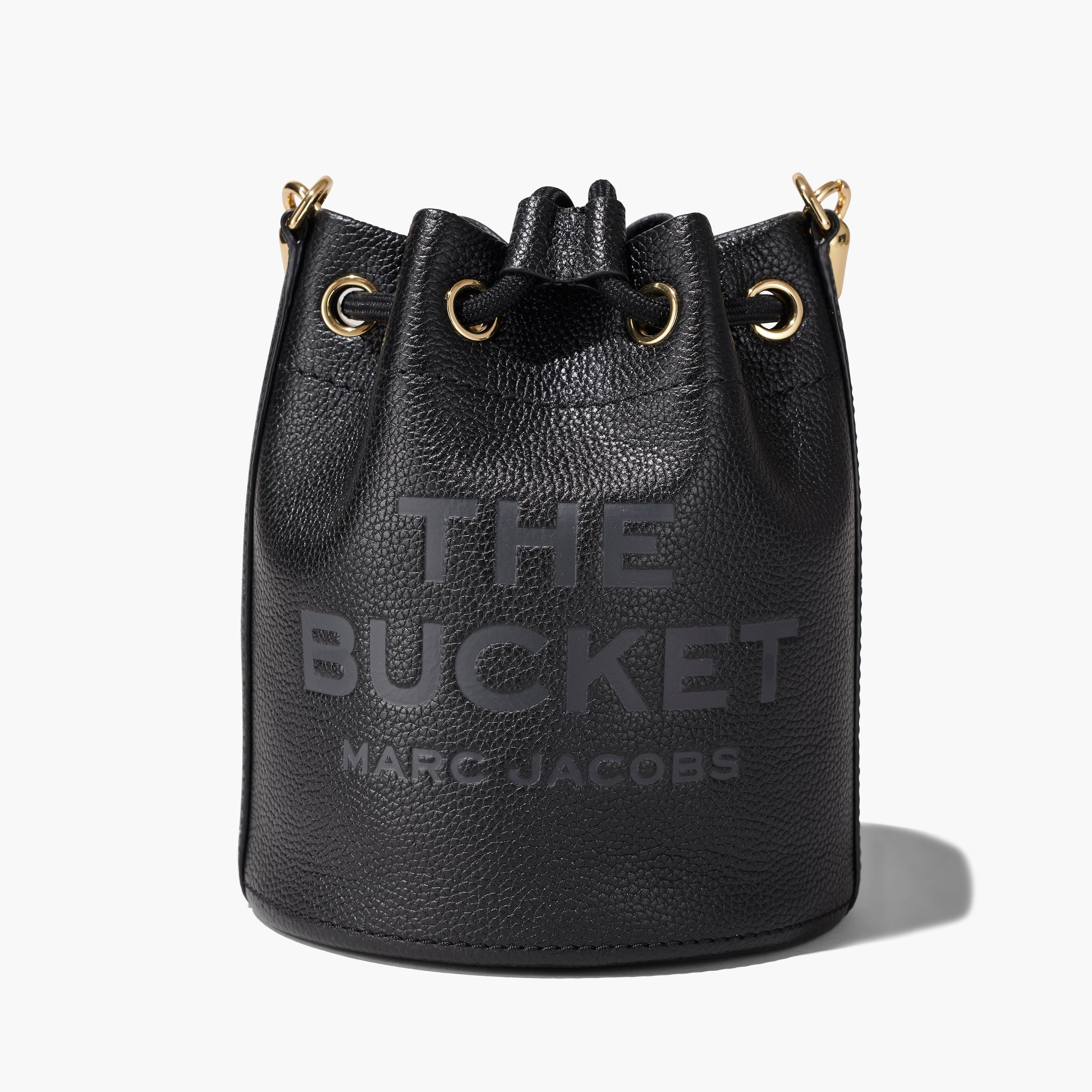 THE LEATHER BUCKET BAG - 6