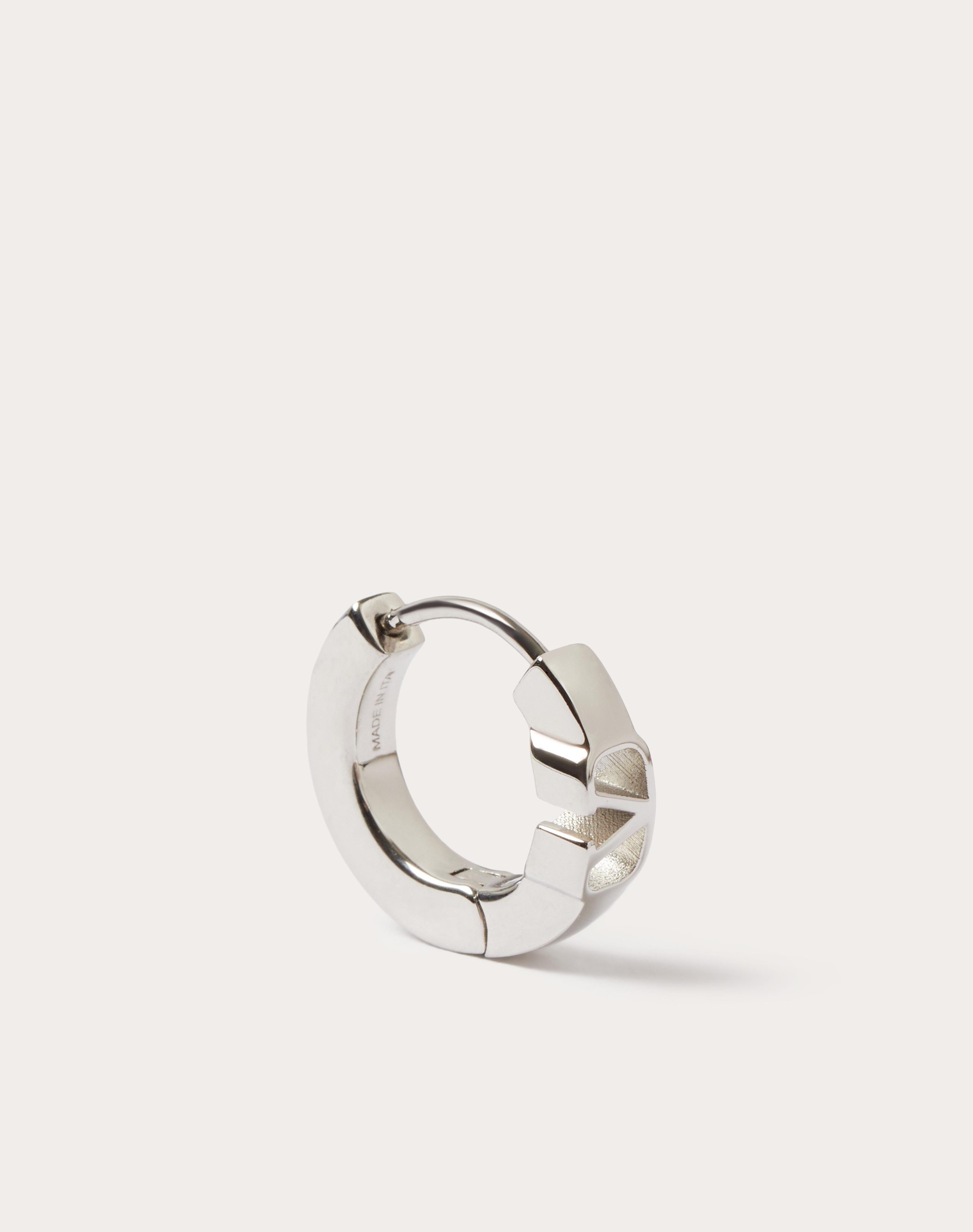 MINI VLOGO SIGNATURE SINGLE METAL EARRING - 3