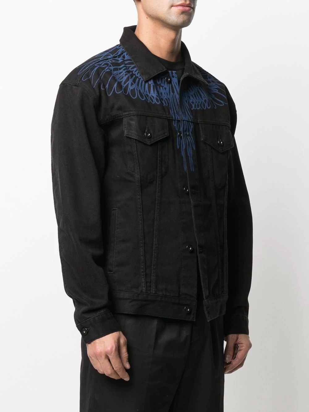 Pictorial Wings denim jacket - 3