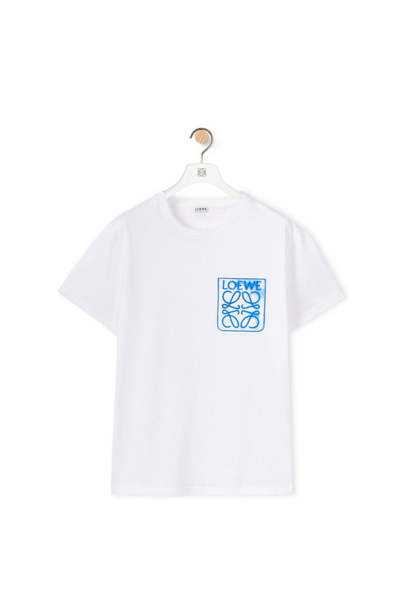 Regular fit T-shirt in cotton - 1
