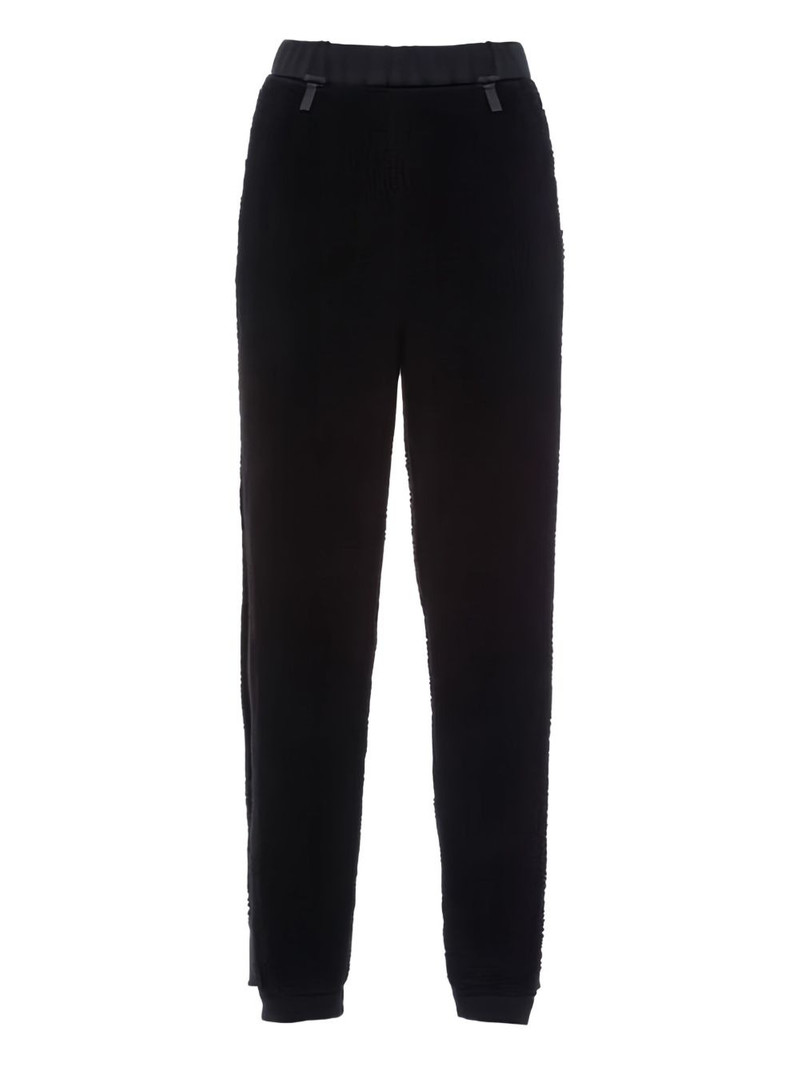 logo-print trousers 1