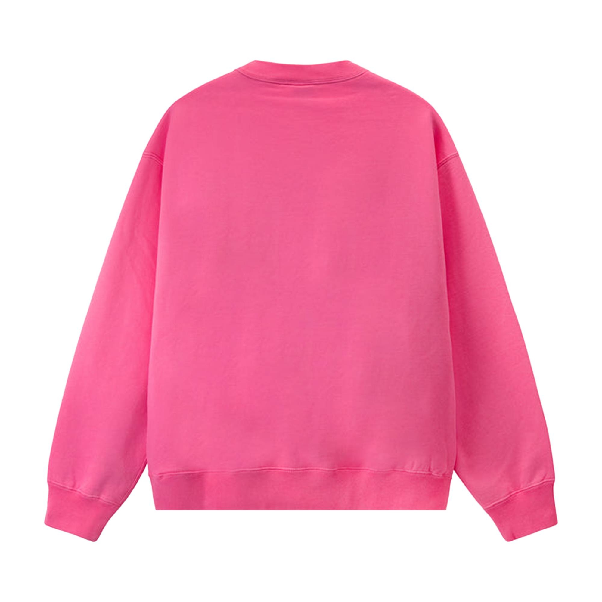 Nike x Stussy NRG Washed Fleece Crew 'Lotus Pink' - 2
