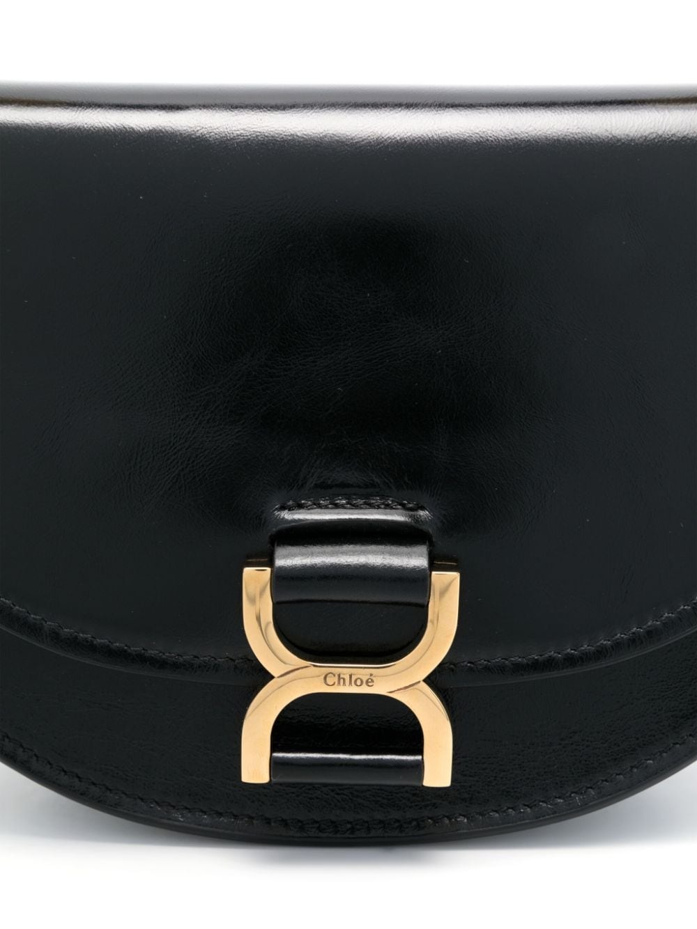 hardware-detail leather tote bag - 4