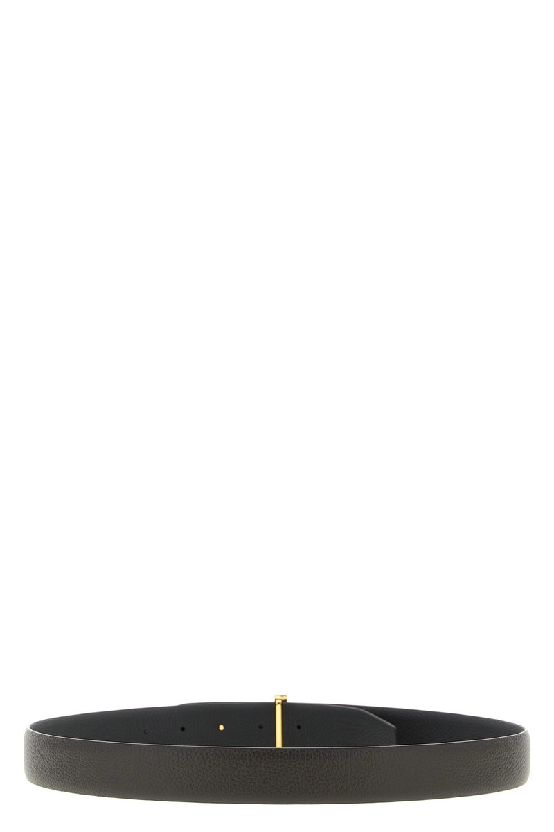 TOM FORD Hammered reversible belt outlook