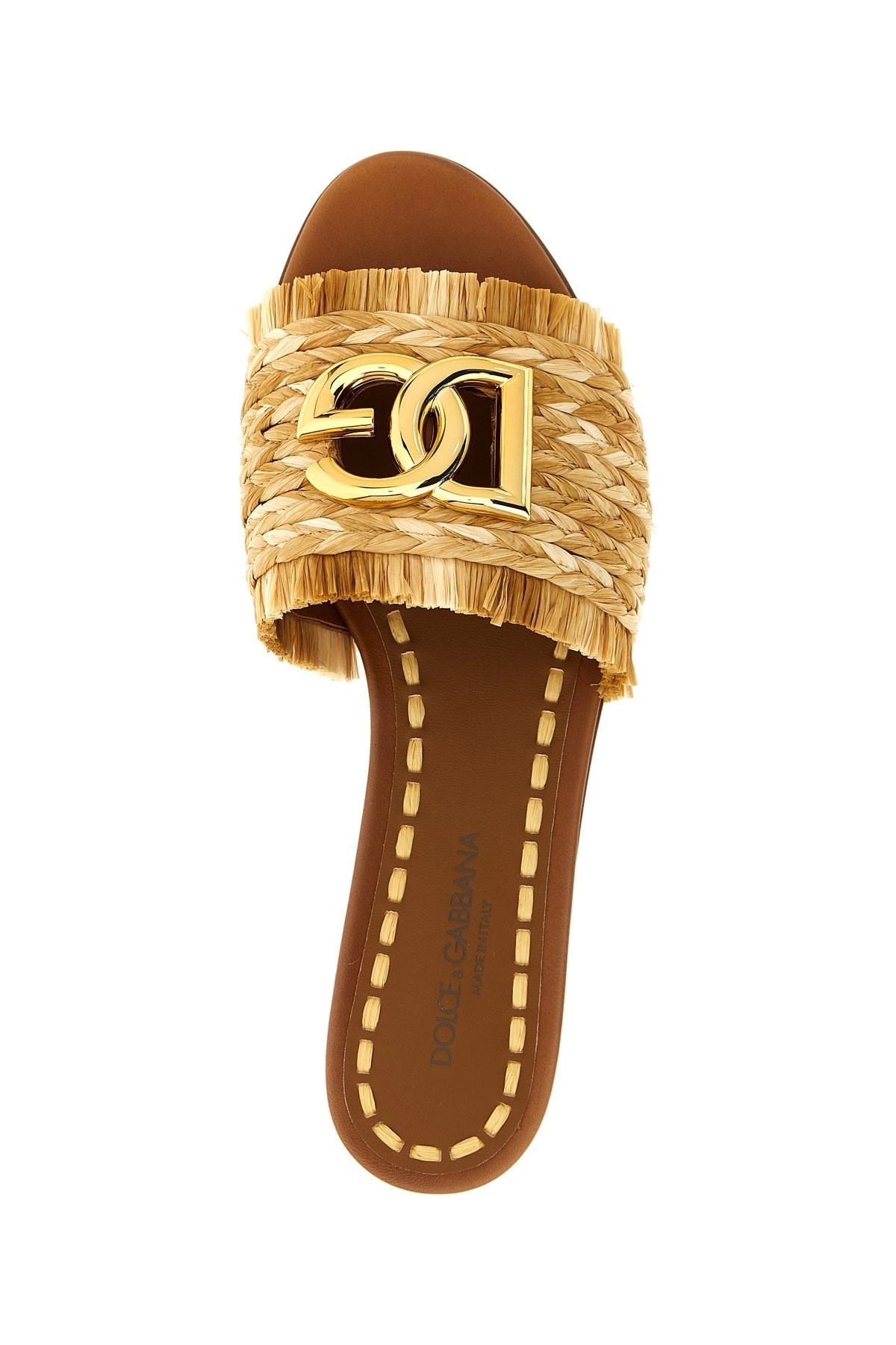 Raffia braid slides - 4