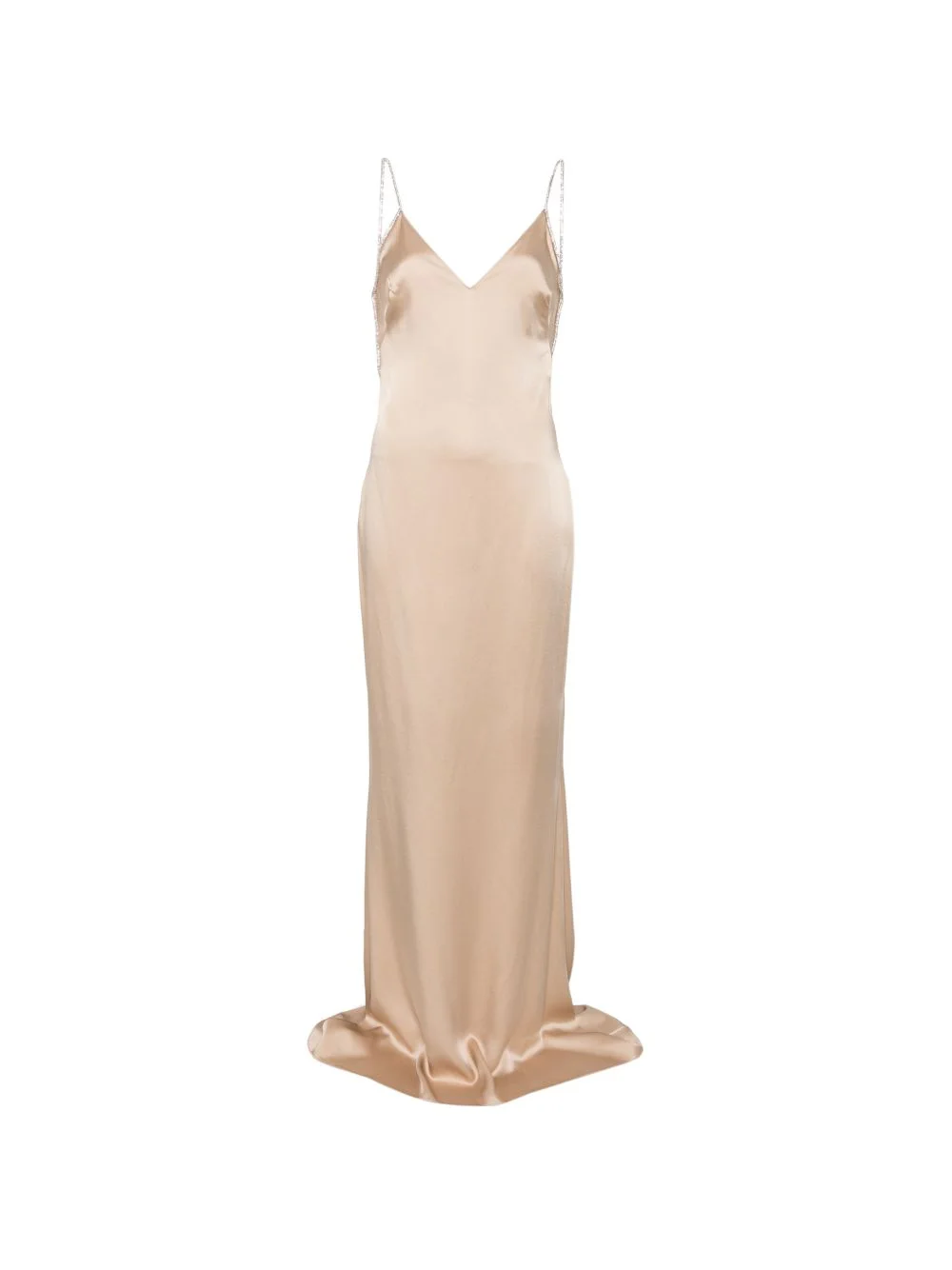 crystal-embellishment maxi dress - 1