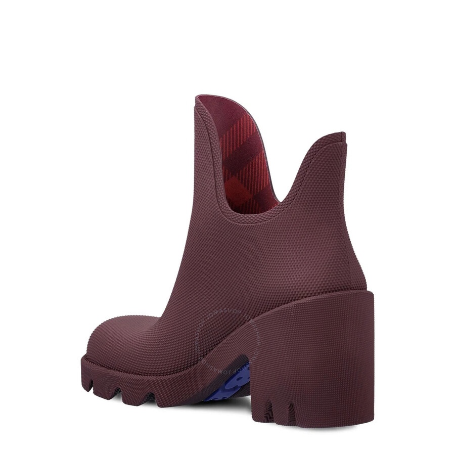 Burberry Water-Resistant Pebbled Rubber Boots - 2