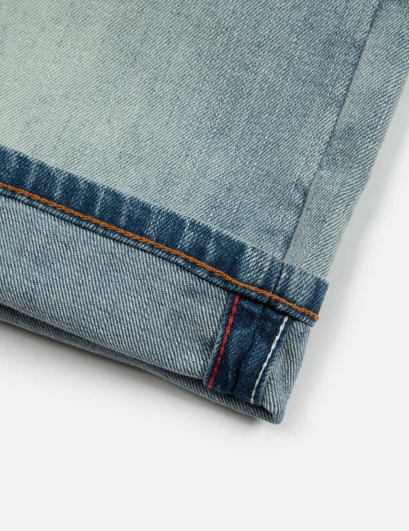 PLAYFUL GODHEAD DAICOCK PRINT REGULAR FIT DENIM SHORTS 11