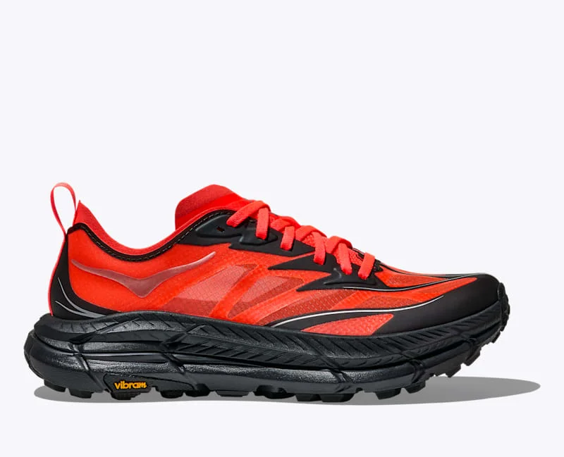 Mafate Speed 4 Lite Shoes in Neon Flame/Black - 1