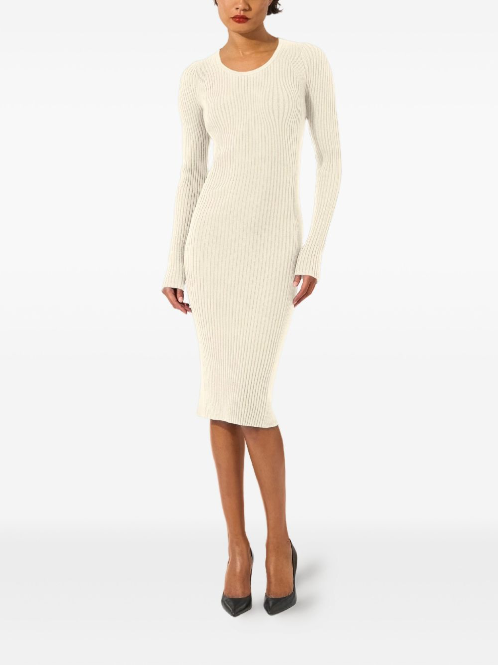 merino rib dress - 2