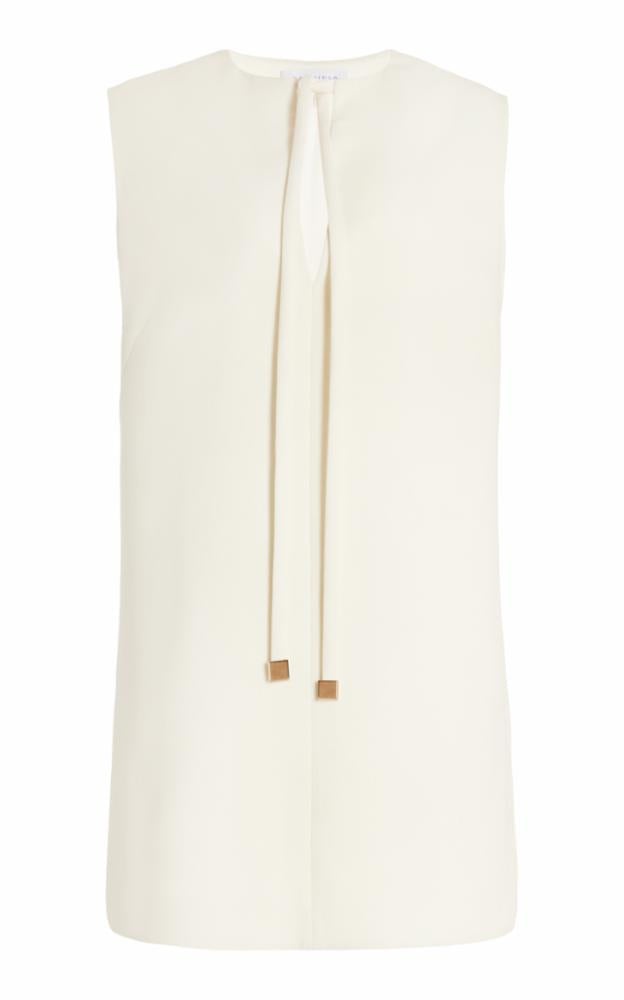Zalman Dress in Wool Crepe - 1