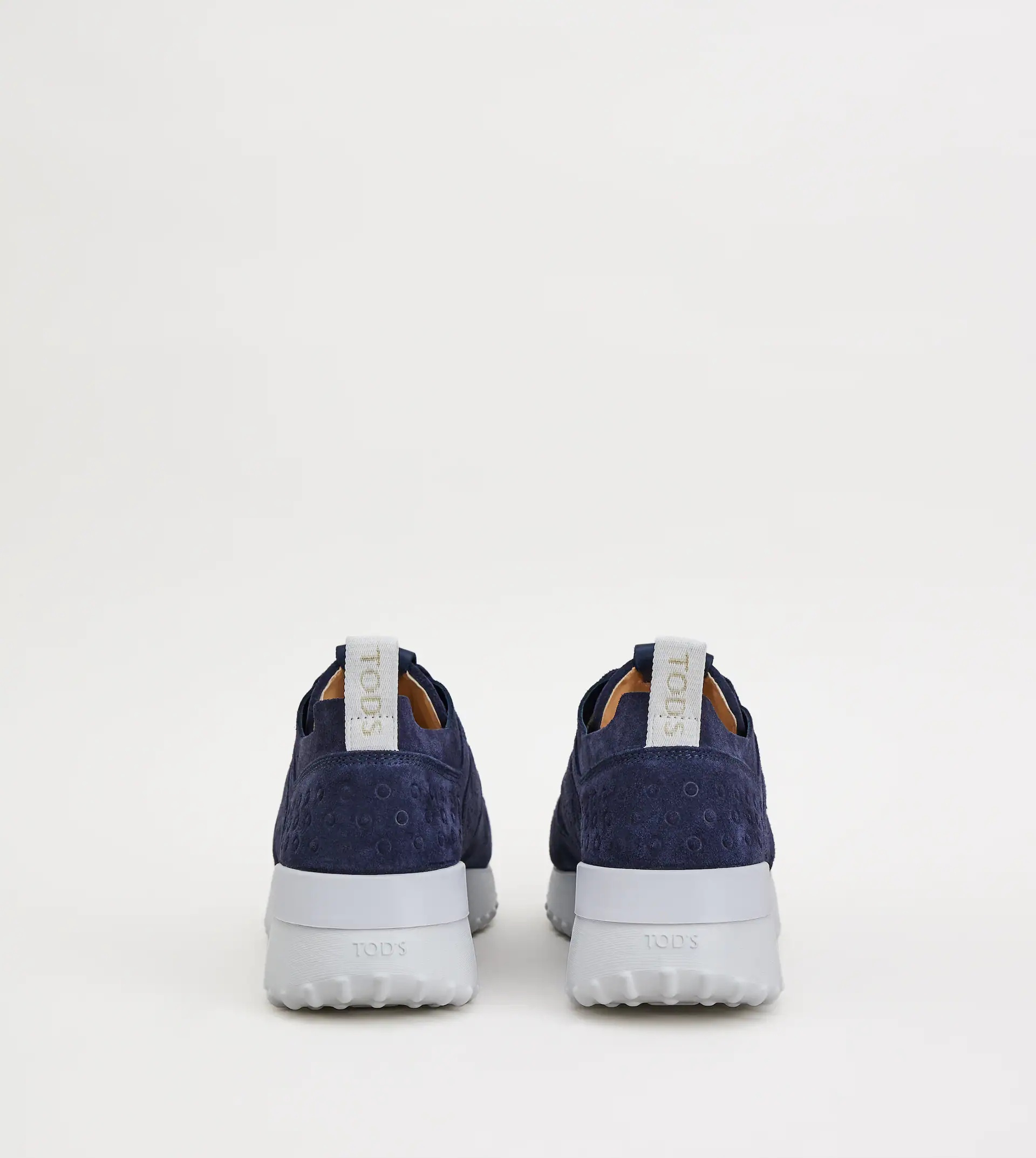 SNEAKERS IN SUEDE - BLUE - 2