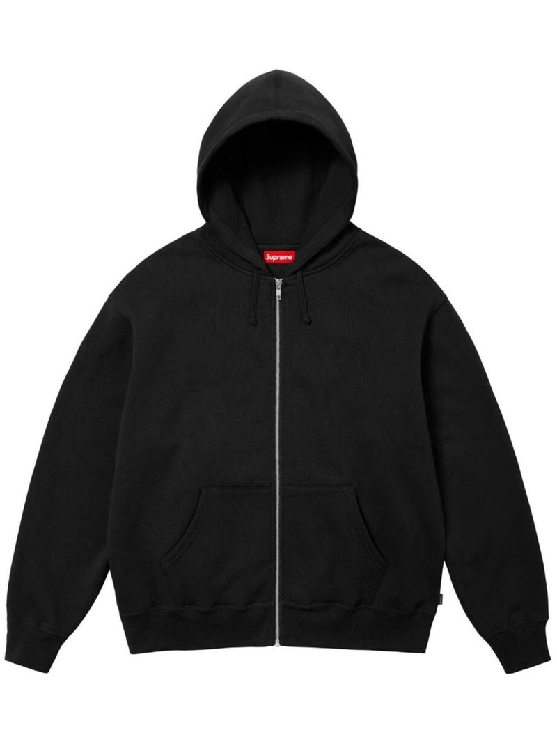 ₢ 킹 스릴러 zip-up "블랙"hoodie - 1