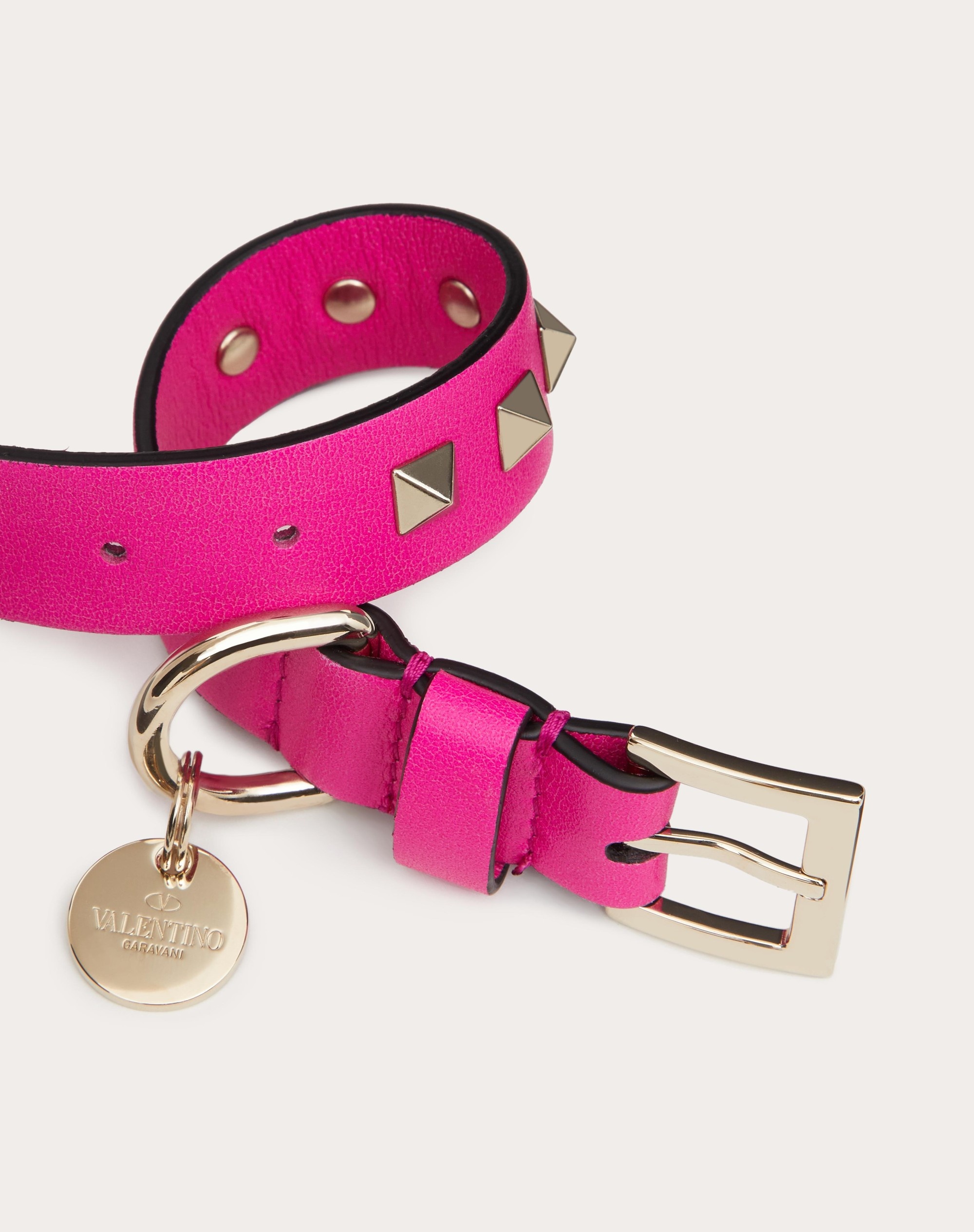 VALENTINO GARAVANI ROCKSTUD PET COLLAR 20 MM - 2
