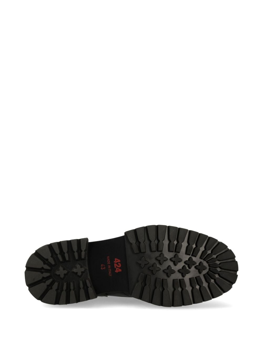 leather derby shoes - 5